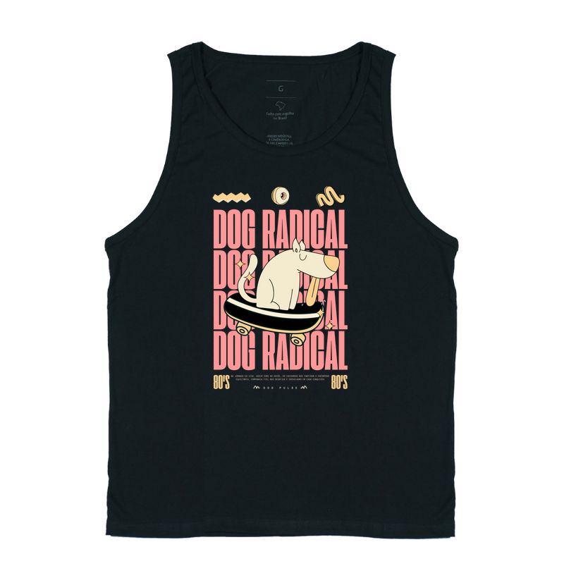 Camiseta Regata Dog Pulse Radical - Dog On Fire