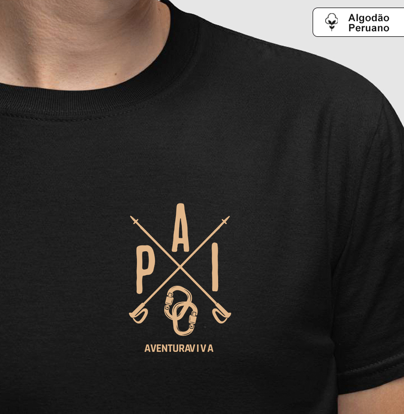 PAI aventura e mosquetão