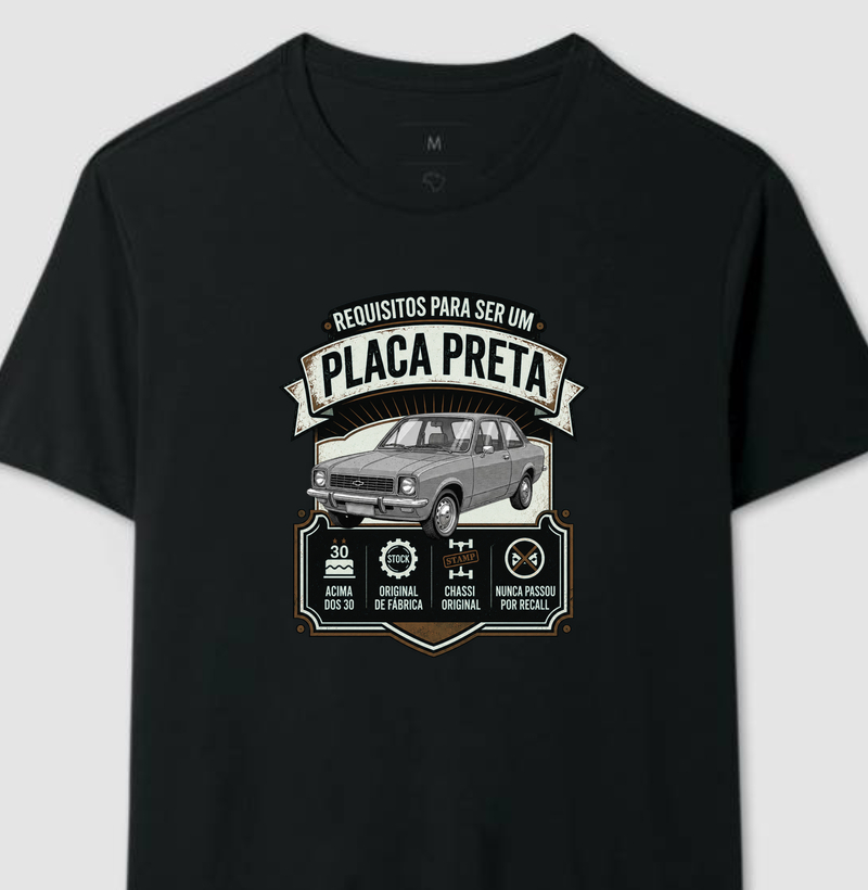 Chevette | Requisitos Placa Preta