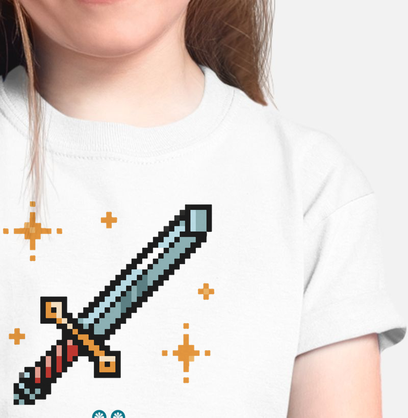 Pixel Sword – Think Tee