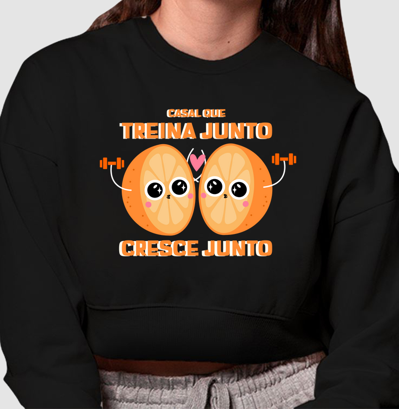 Casal que treina junto, cresce junto
