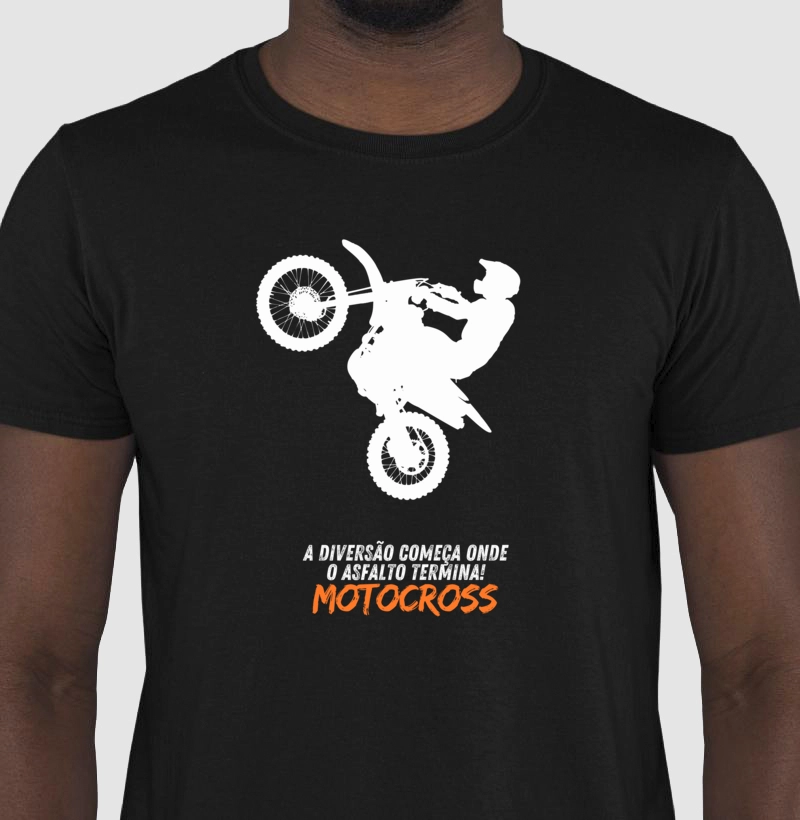 Camiseta Motociclista motocross