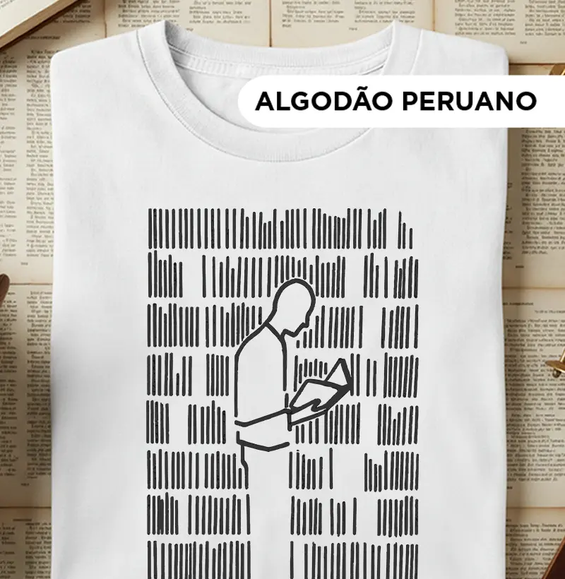 Lendo na biblioteca