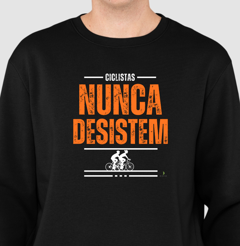 Ciclistas nunca desistem