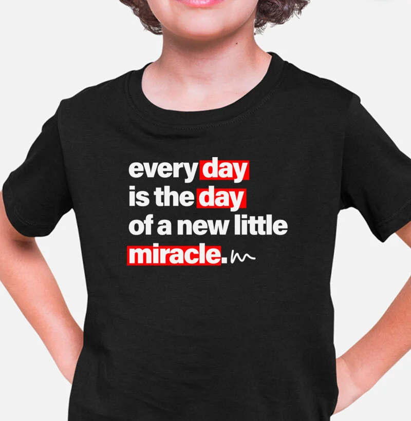 Camiseta Infantil Milagres