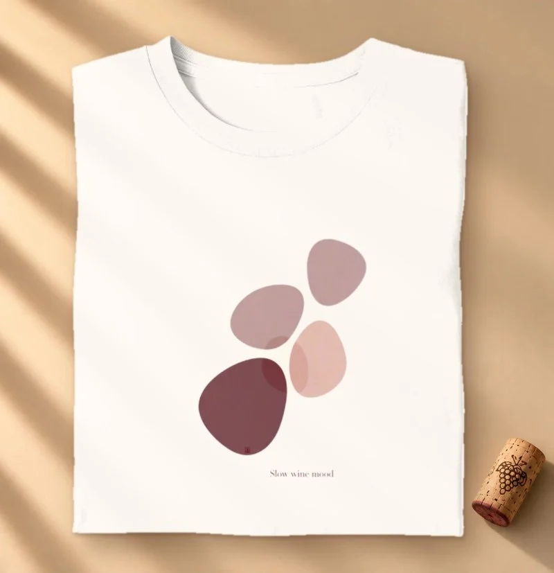  Camiseta Vinho - Slow Wine Mood