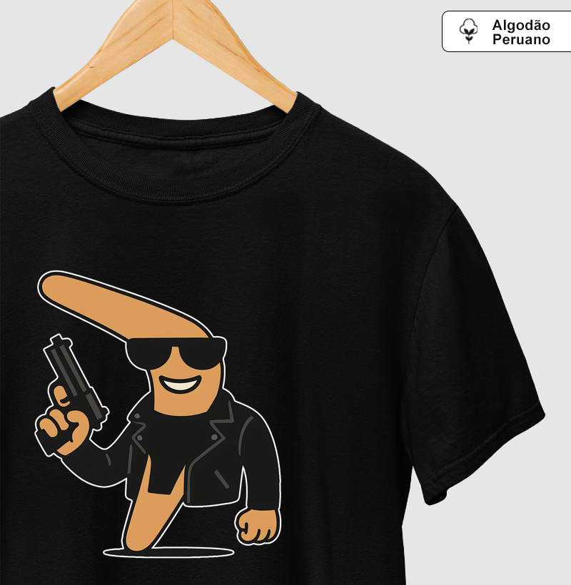 Camiseta Algodão Peruano Boomerinator – Eu Voltarei - Camiseta Algodão Peruano