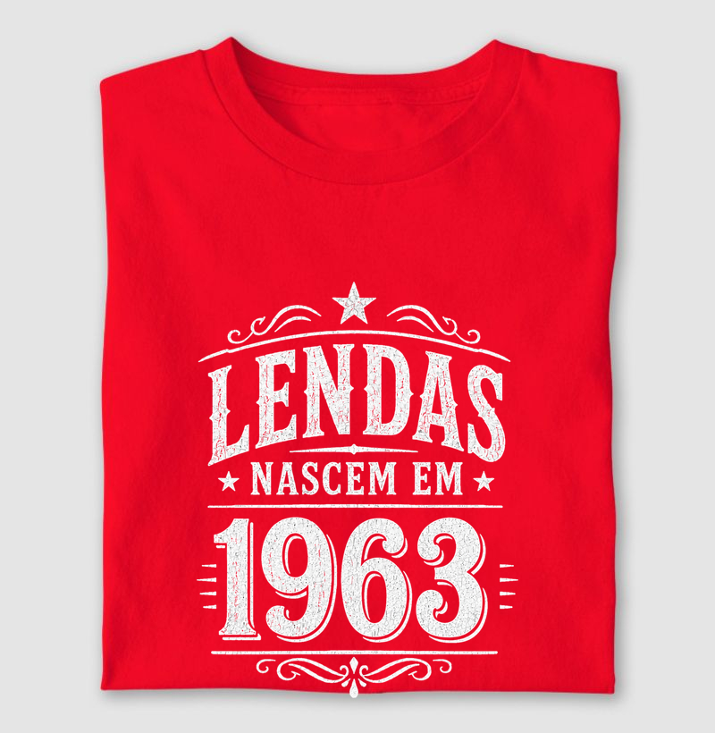 Lendas nascem em 1963