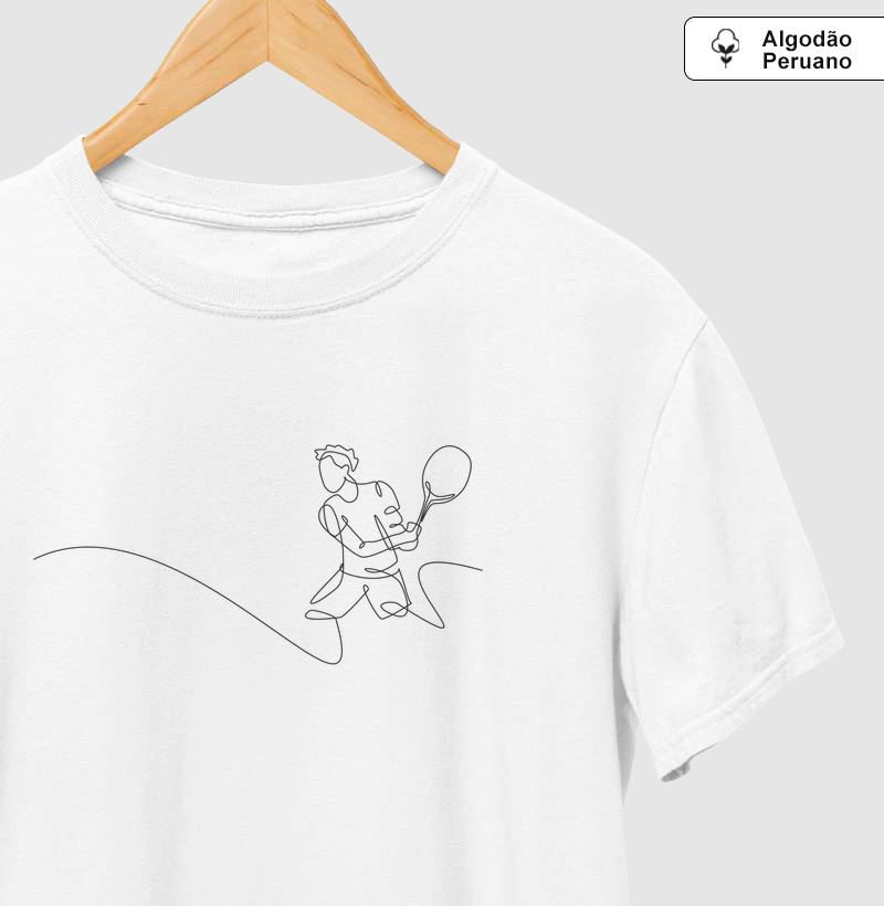 TENISTA MASCULINA MINIMALISTA