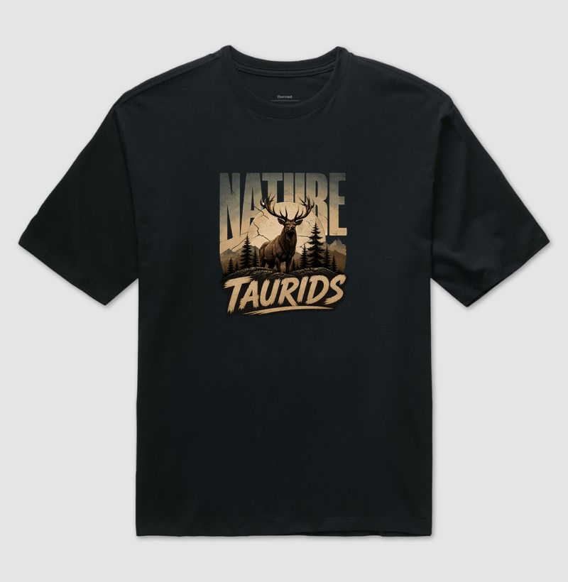 CAMISETA OVERSIZED TAURIDS TRS NATURE CERVO 