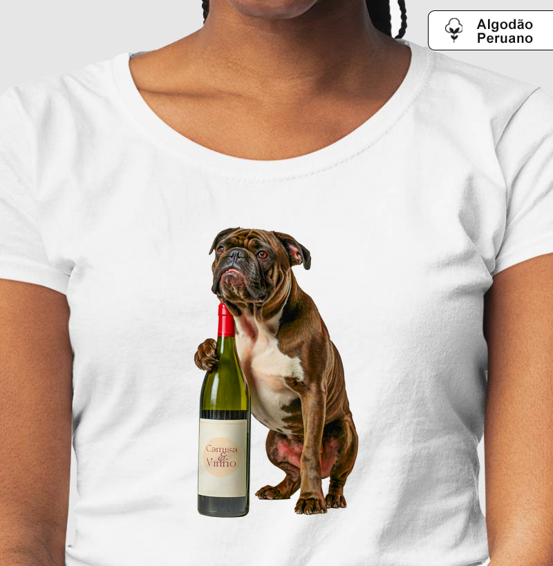 Cachorro E Garrafa De Vinho