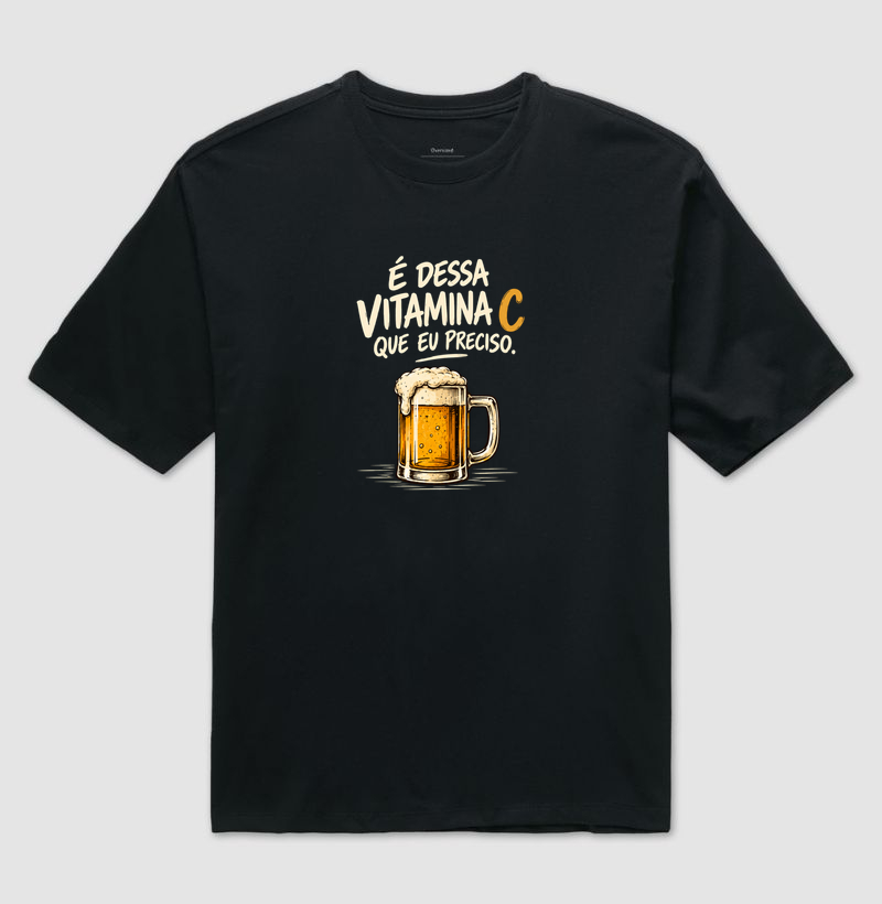 Vitamina C - Camiseta Oversized