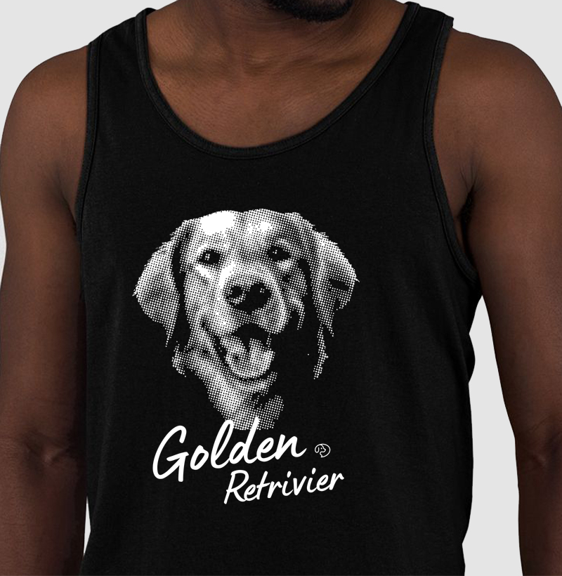 Golden Retriever Halftone - Regata