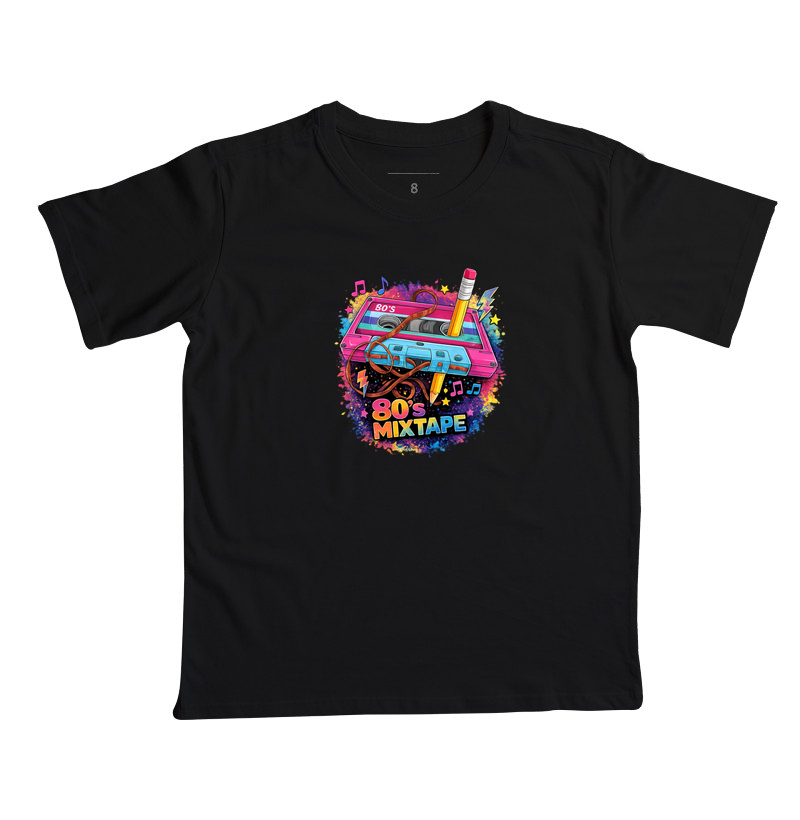Camiseta Mix Tape Retro