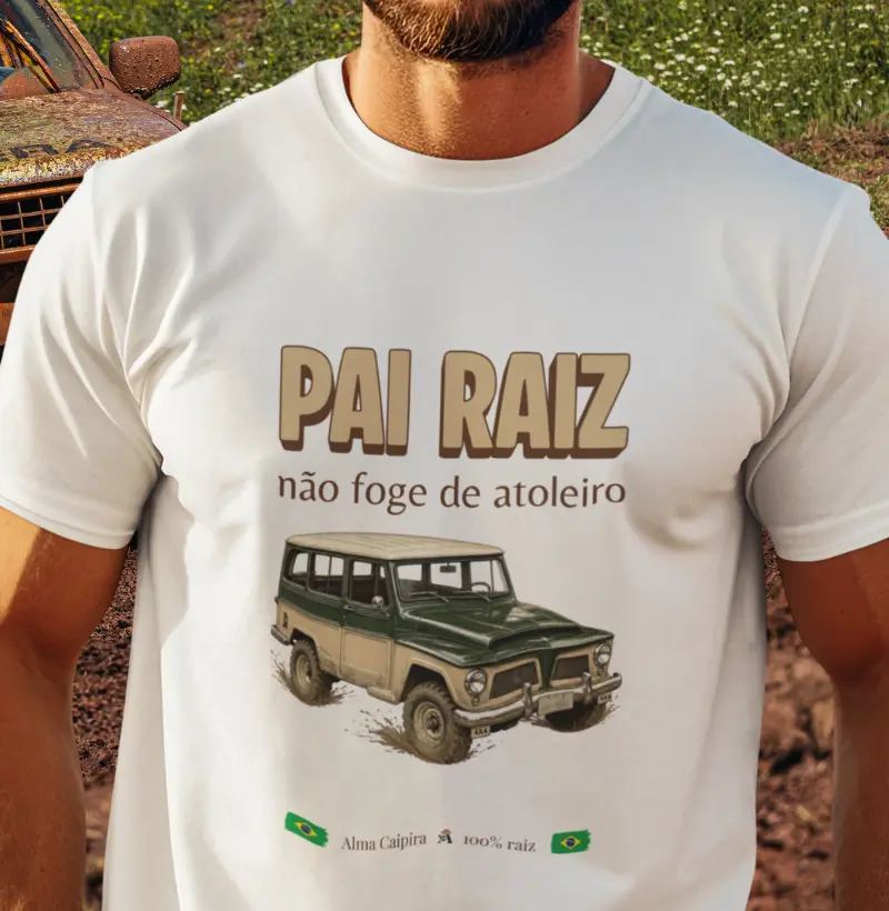Pai raiz não foge do atoleiro
