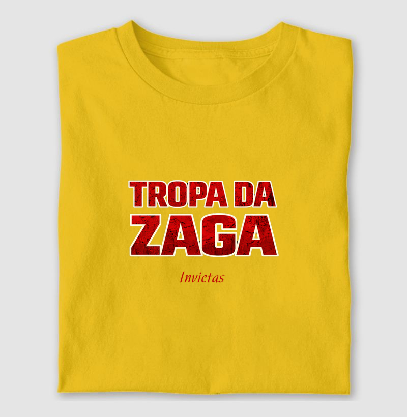 Camiseta Algodão Penteado - Tropa da Zaga