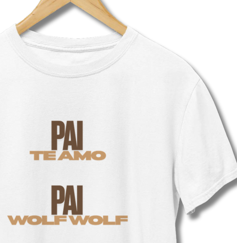 Pai te amo Pai wolf wolf