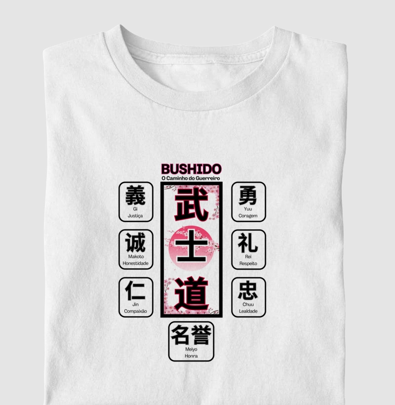 BUSHIDO - 7 princípios + Sakura
