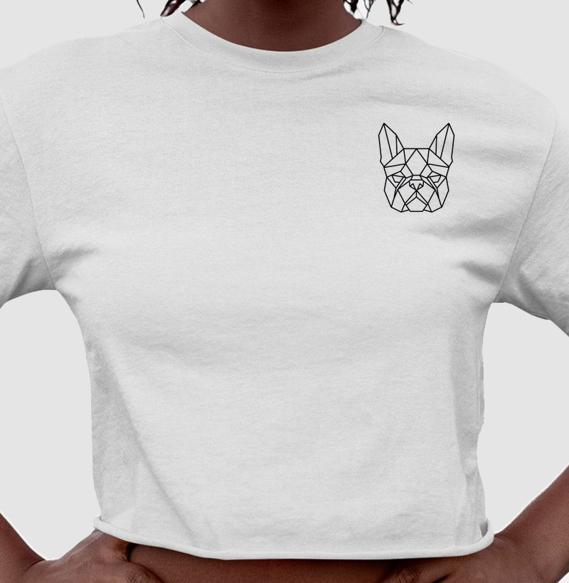 Pocket Bulldog Francês Geométrico