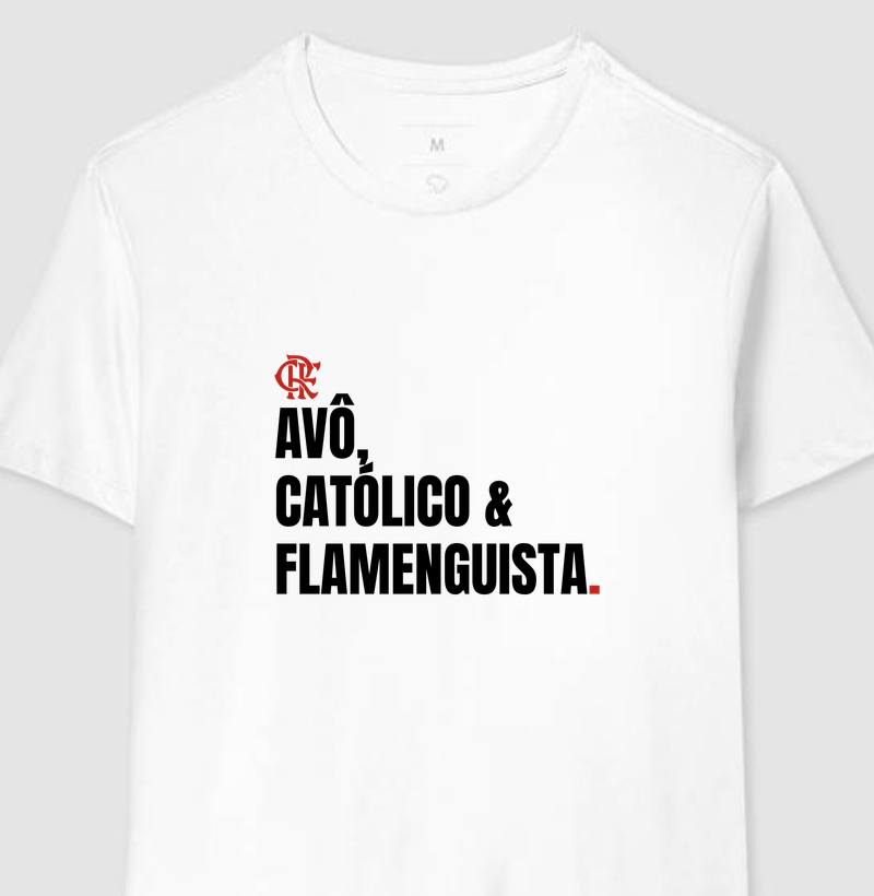 Avô, católico e flamenguista