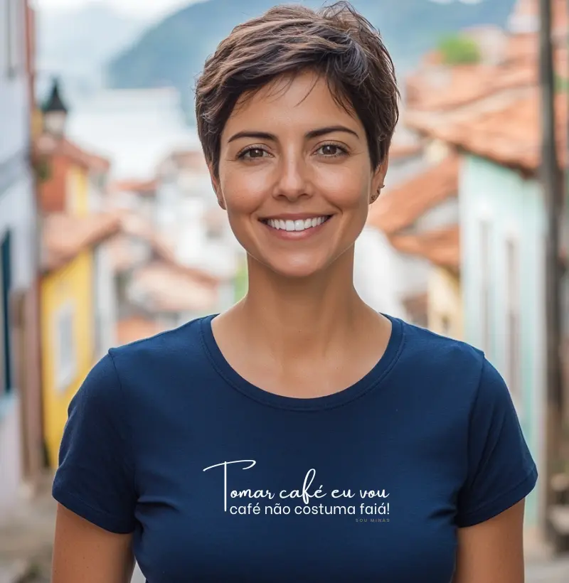 Camiseta Tomar Café Eu Vou | Prioridade Mineira