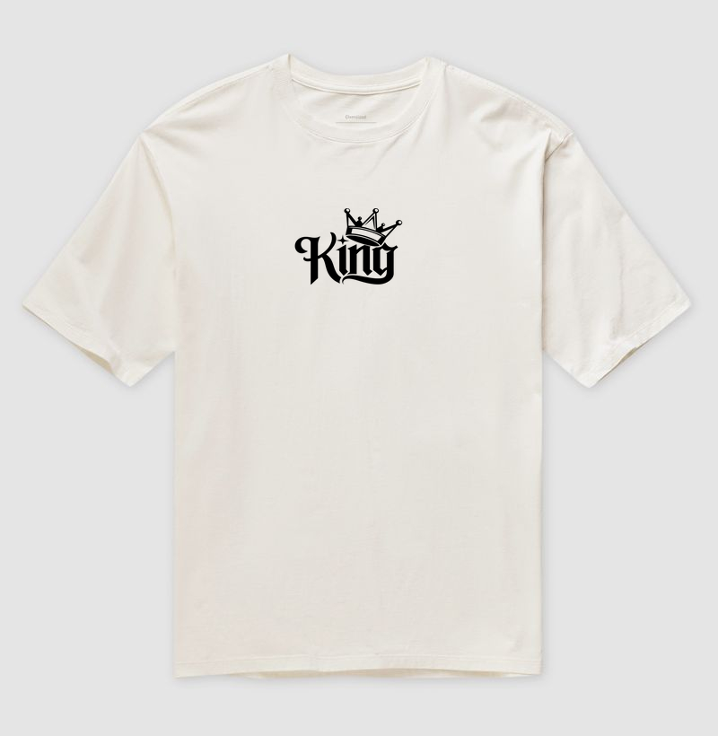 Camiseta Oversized king