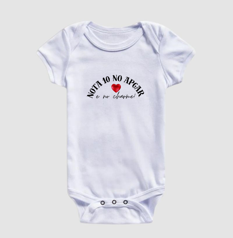 Nota 10 no Apgar e no charme
