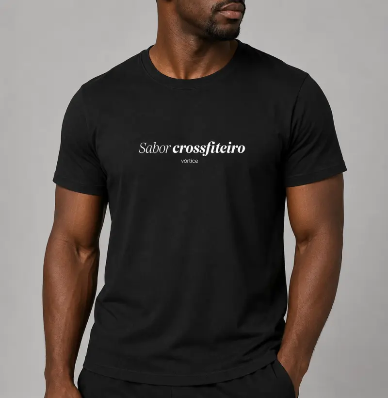 T-shirt - Sabor crossfiteiro