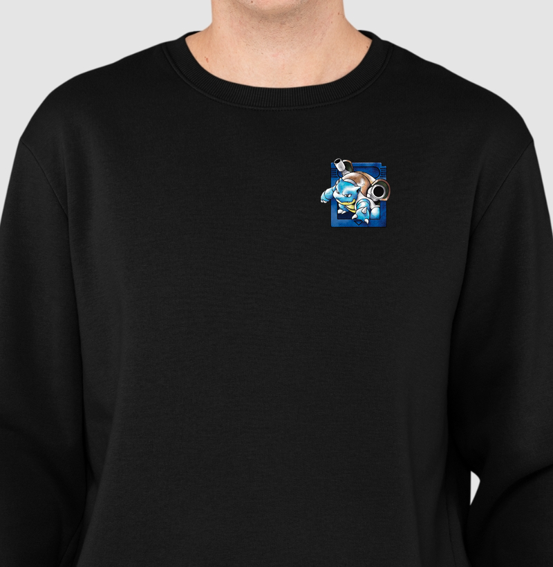 Cartucho Edition- Blastoise - Suéter Moletom