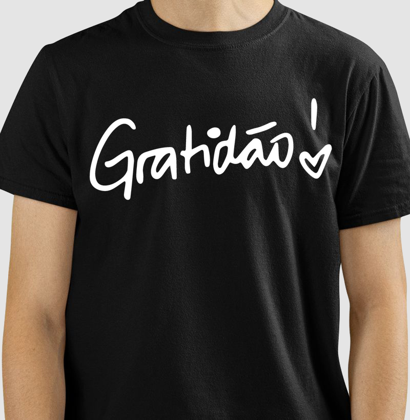 Camisa Gratidão