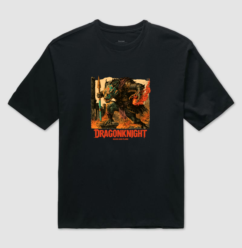 Dragonknight - Camiseta Oversized
