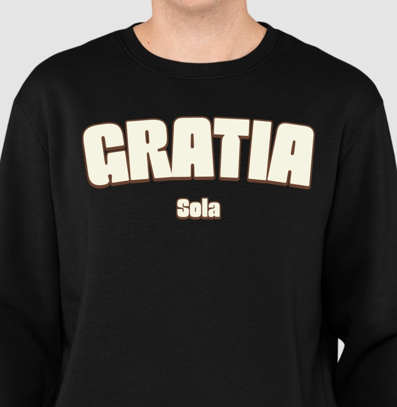 Moletom Sola Gratia 