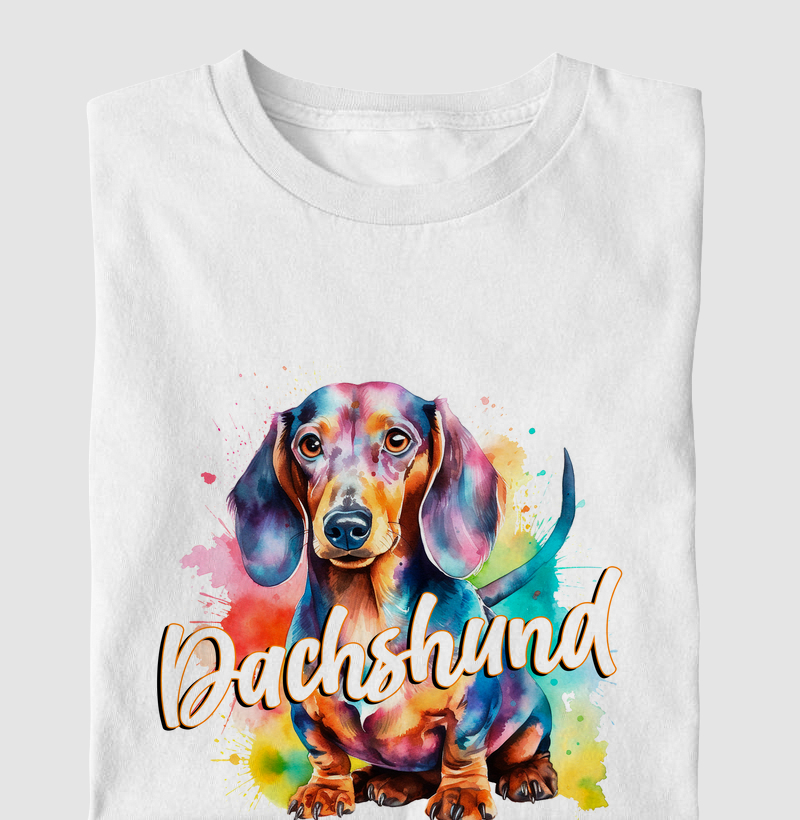 Dachshund Aquarela