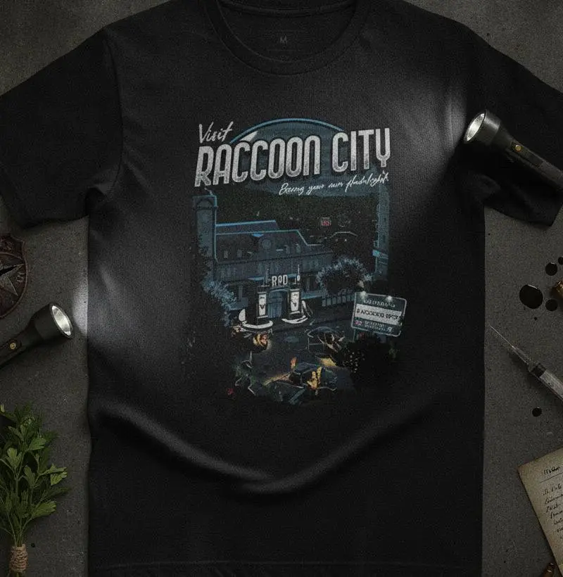Visit Raccoon City - Camiseta