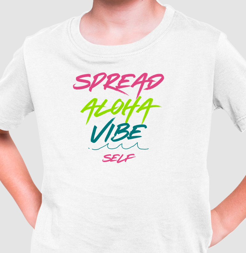 SPREAD ALOHA VIBE - Camiseta Infantil