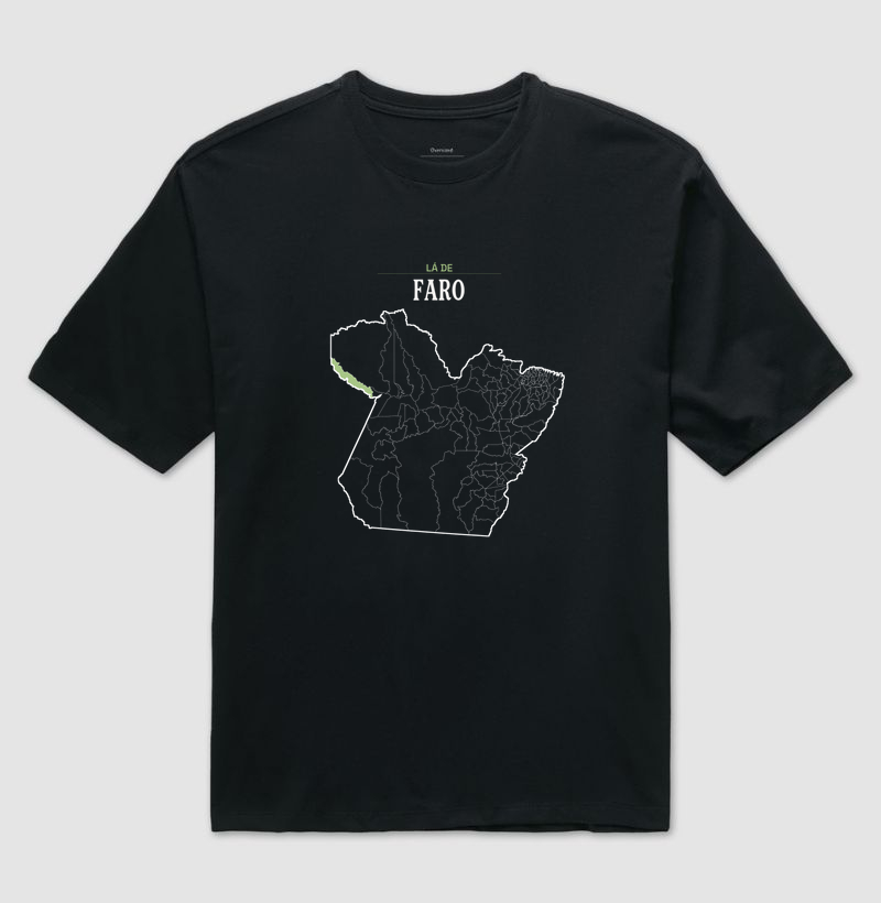 Faro | Território PA - Camiseta Oversized