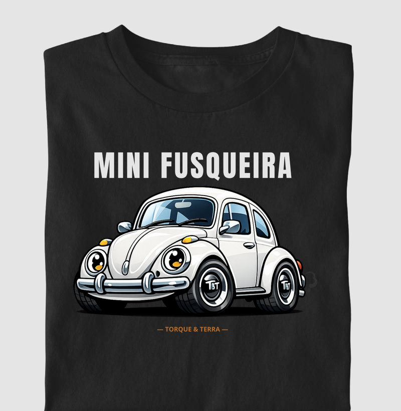 Mini fusqueira - Fusca branco
