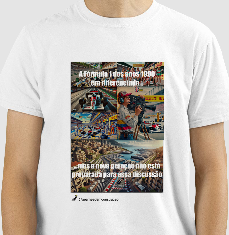 Camiseta - Formula 1 Anos 90