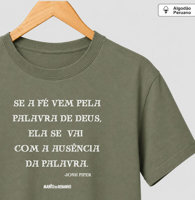 A Fé vem pela palavra...