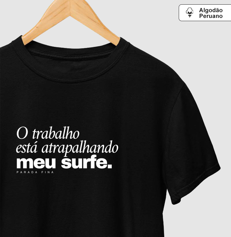 O trabalho está atrapalhando meu surfe