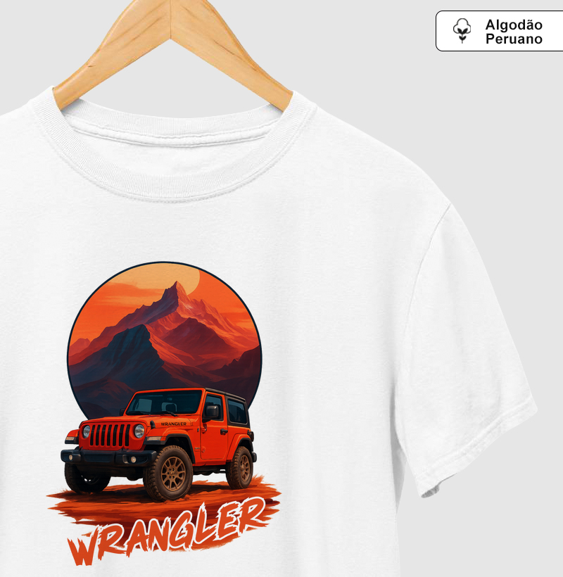 Wrangler ao Pôr do Sol