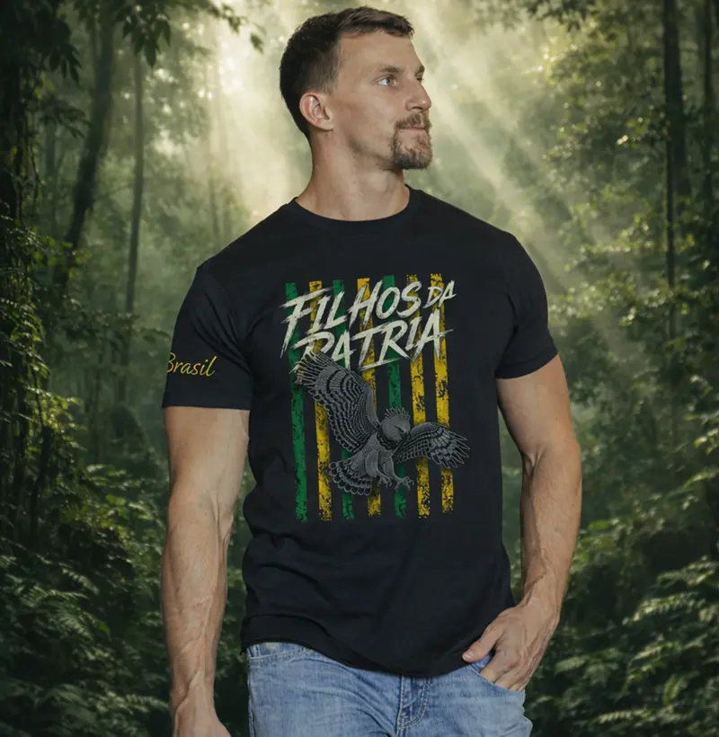 Camiseta Filhos da Patria Gaviao Real