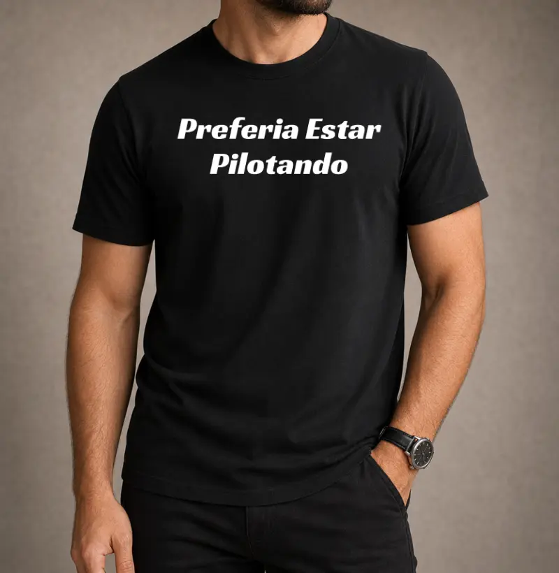 Preferia estar Pilotando