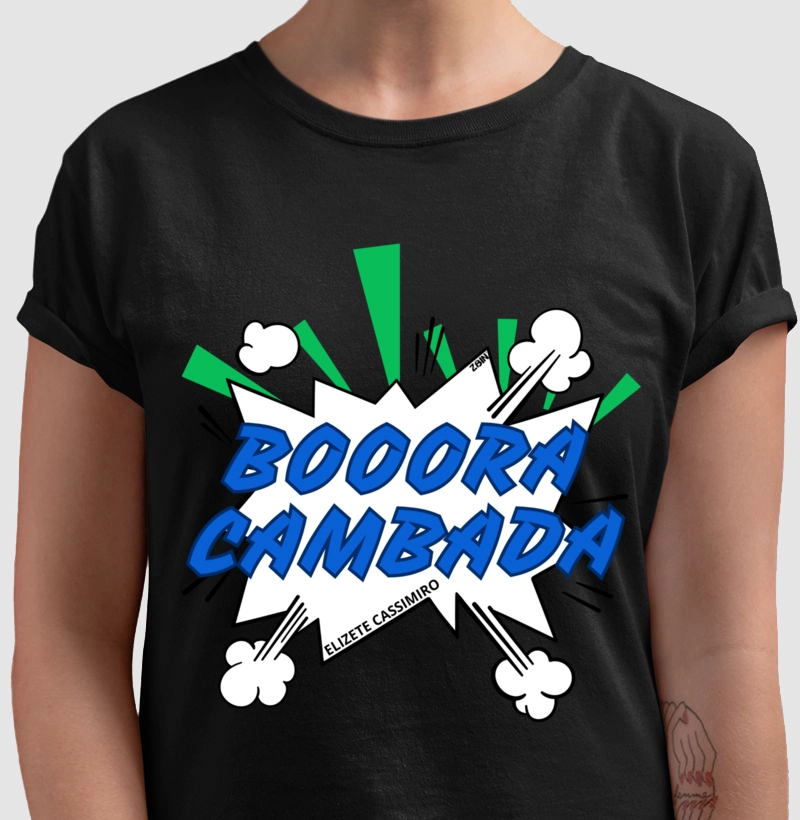 CAMISETA FRASES - INSTRUTORES - ELIZETE