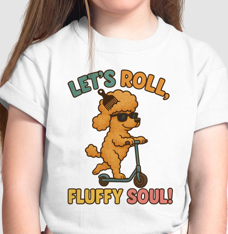 Camiseta Let´s Roll Fluffy Soul