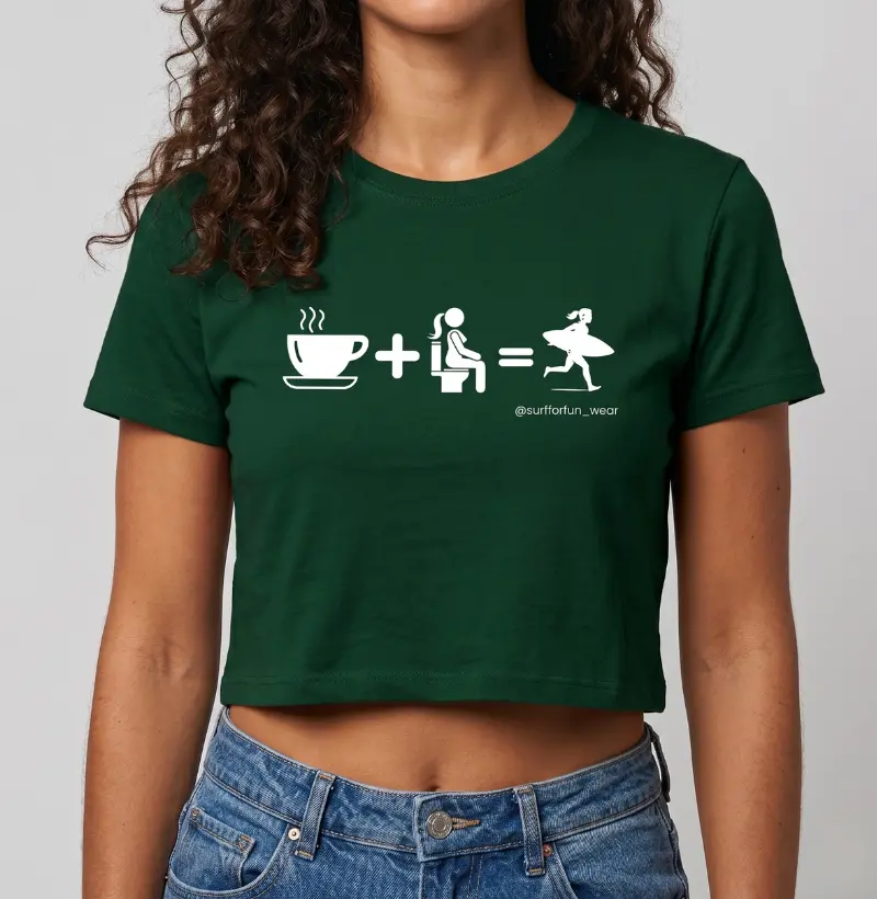 Cropped - Rotina de toda surfista | Surf For Fun Wear