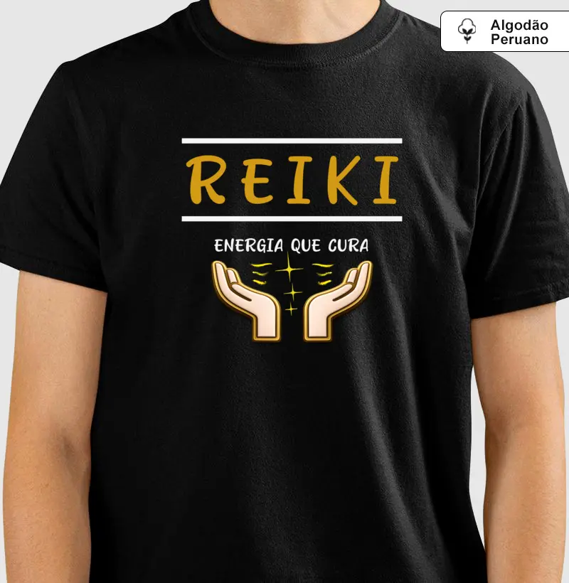 Reiki • Energia que Cura (algodão peruano)