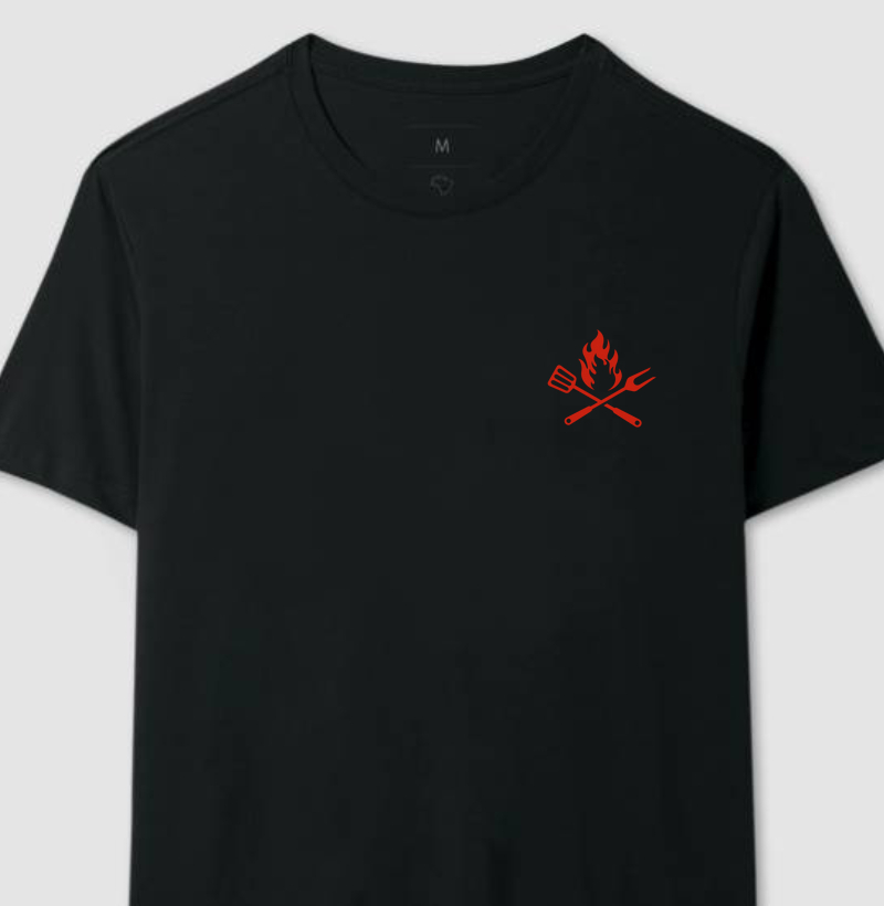 CAMISETA BRASA VERMELHO