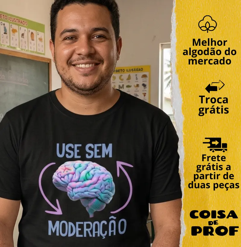 Camiseta Use Sem Moderação