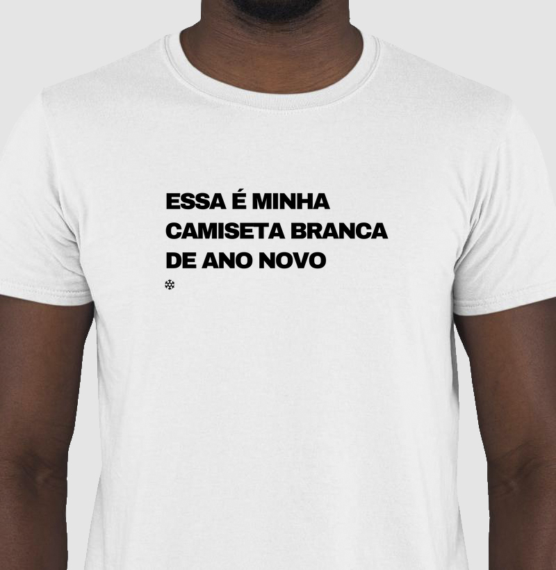 Camiseta Ano Novo 2